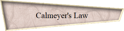 Calmeyer's Law