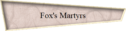 Fox's Martyrs