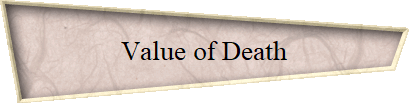 Value of Death